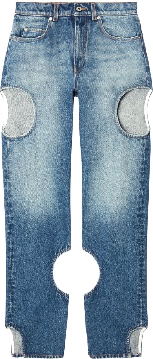 OFF-WHITE Denim Meteor Blu Blauw