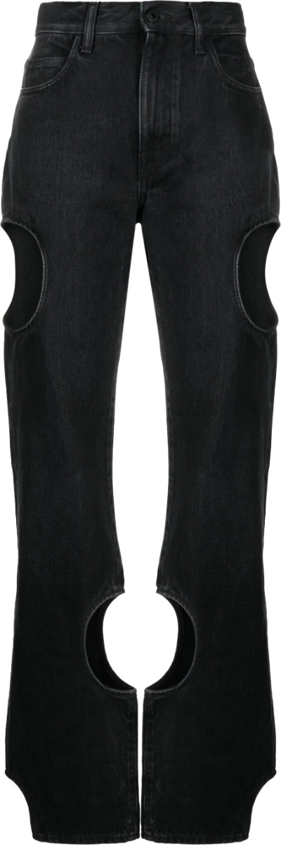 OFF-WHITE Denim Meteor Nero Zwart