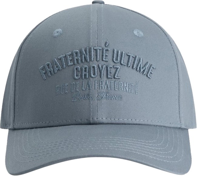 Croyez Croyez Fraternité Baseball Cap Blauw