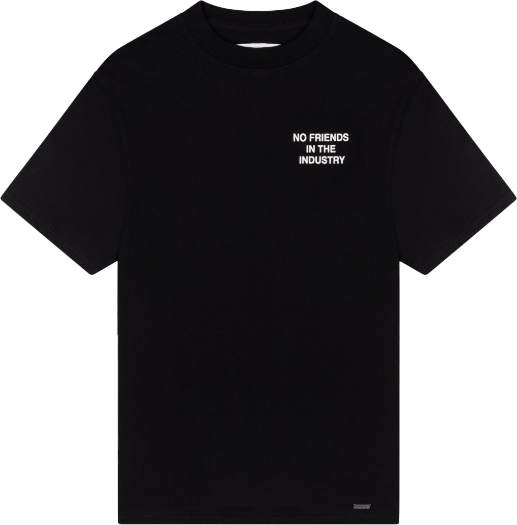 Croyez Croyez No Friends T-Shirt Zwart