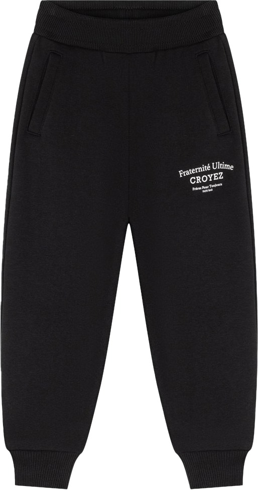 Croyez Croyez Mini Fraternité Sweatpants Zwart