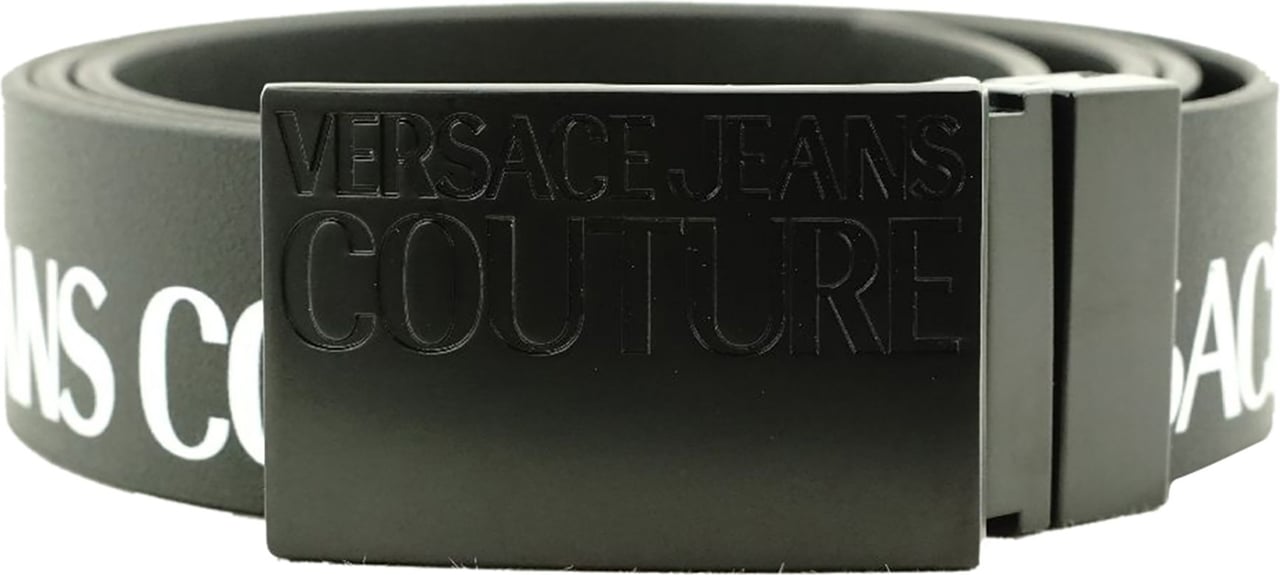 Versace Jeans Couture Linea Cinture Uomo Dis F32 Riem Zwart