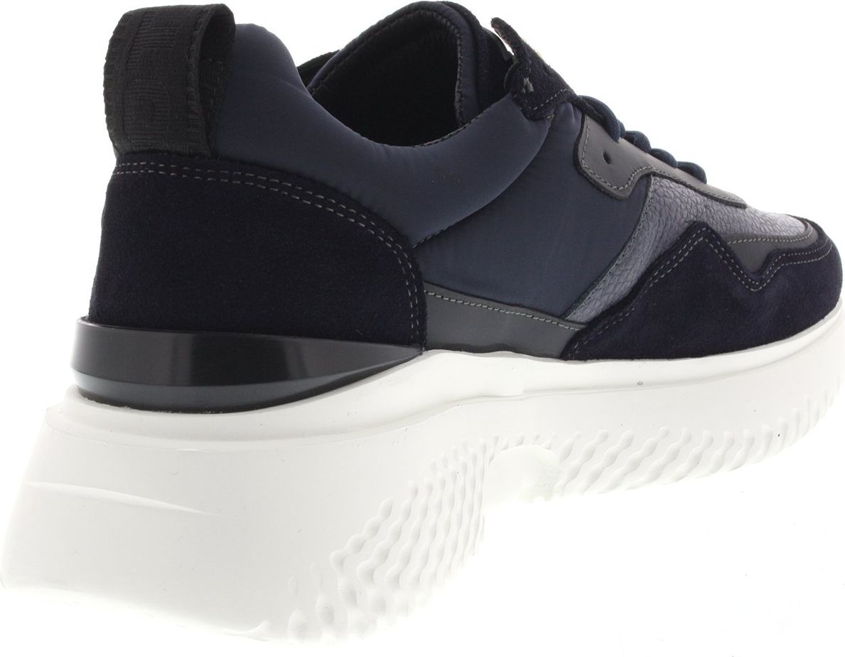 OFF THE PITCH Sneakers Crunch Runner Donkerblauw Blauw