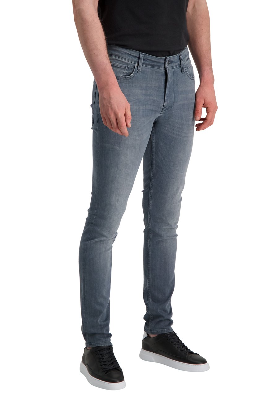 Purewhite The Jone 160 Skinny Jeans - Denim Blue Grey Blauw