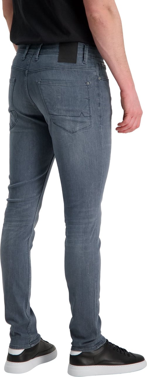 Purewhite The Jone 160 Skinny Jeans - Denim Blue Grey Blauw