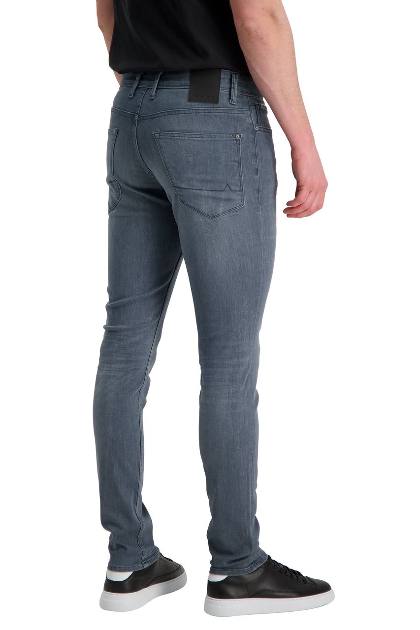 Purewhite The Jone 160 Skinny Jeans - Denim Blue Grey Blauw