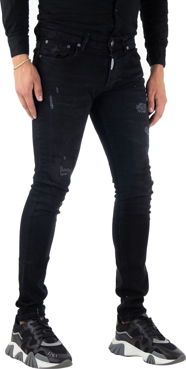Richesse Matera Black Jeans Zwart