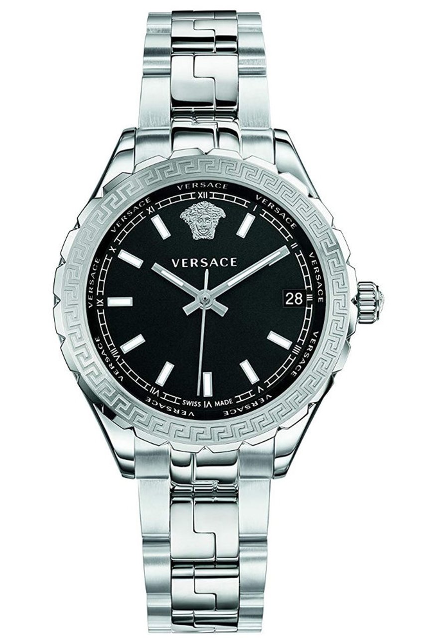 Versace V12020015 Hellenyium GMT dames horloge Zwart