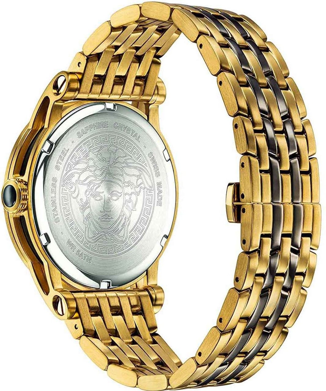 Versace VERD00418 Palazzo heren horloge 43 mm Zilver