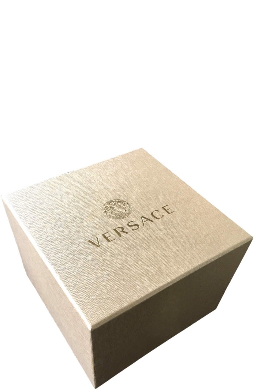 Versace VEBV00619 V-Race heren horloge chronograaf 46 mm Zwart