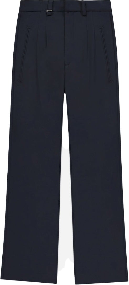FLÂNEUR Atelier Pantalon with Rubber Patch | Navy Blauw