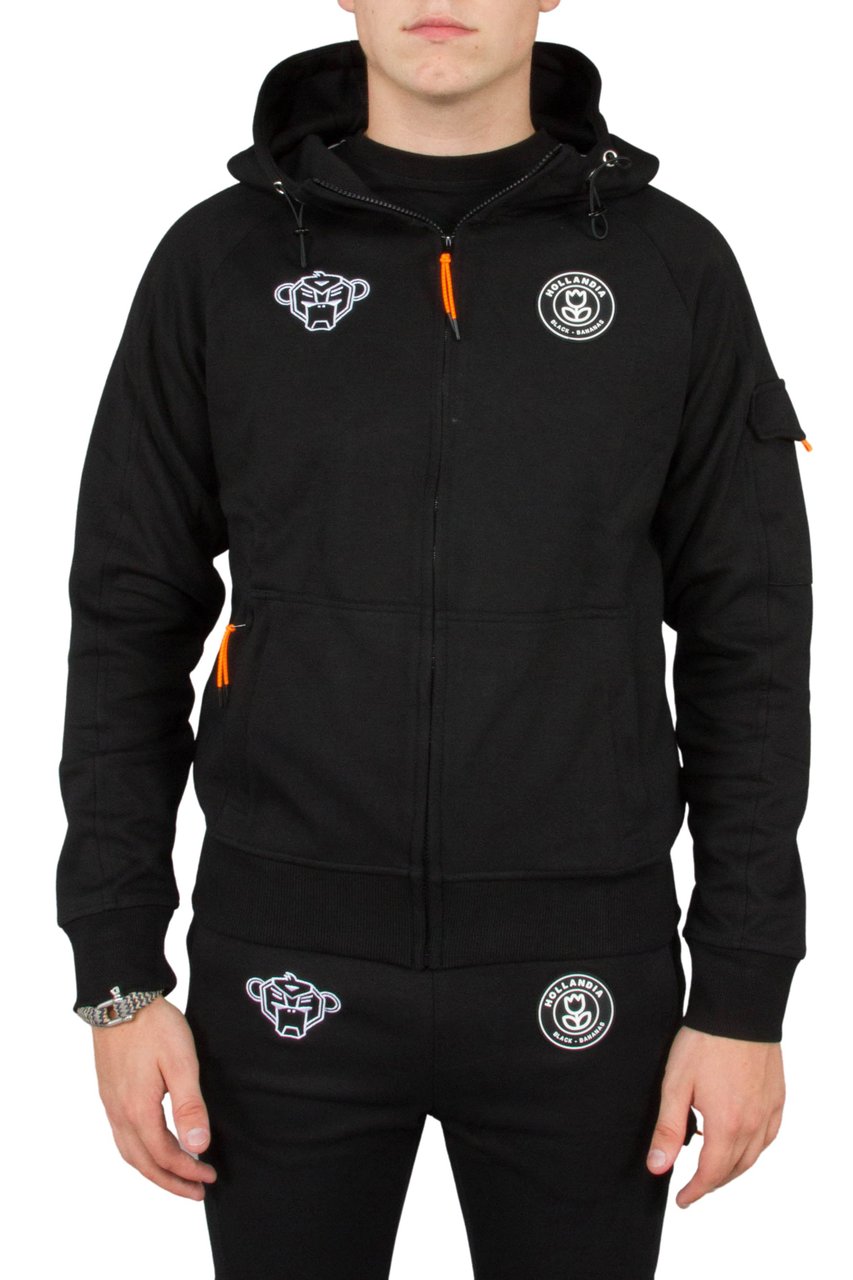 Black Bananas Striker Tracksuit Zwart Zwart