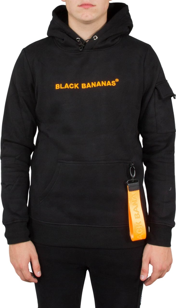 Black Bananas Tag Hoody Oranje