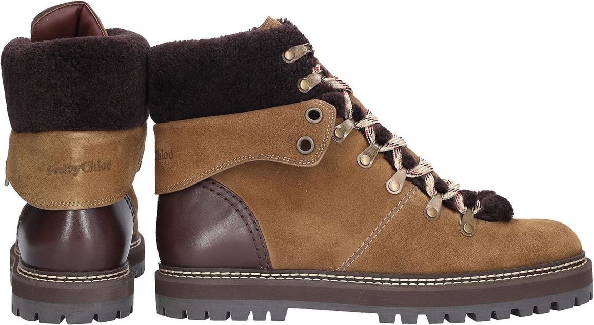 Chloé See By Ankle Boots Brown Sb Hampton Bruin