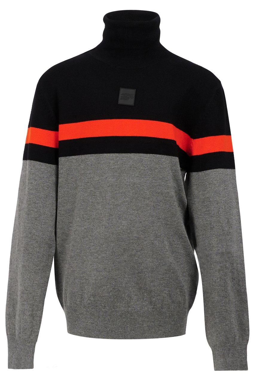 Antony Morato Coltrui Orange Line Black Grey Zwart