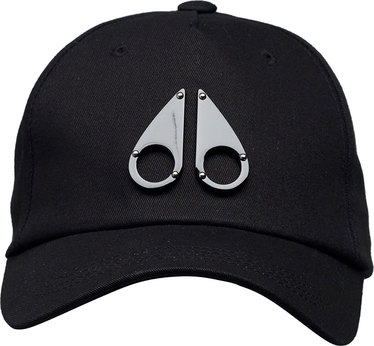 Moose Knuckles Logo icon cap Zwart Zwart