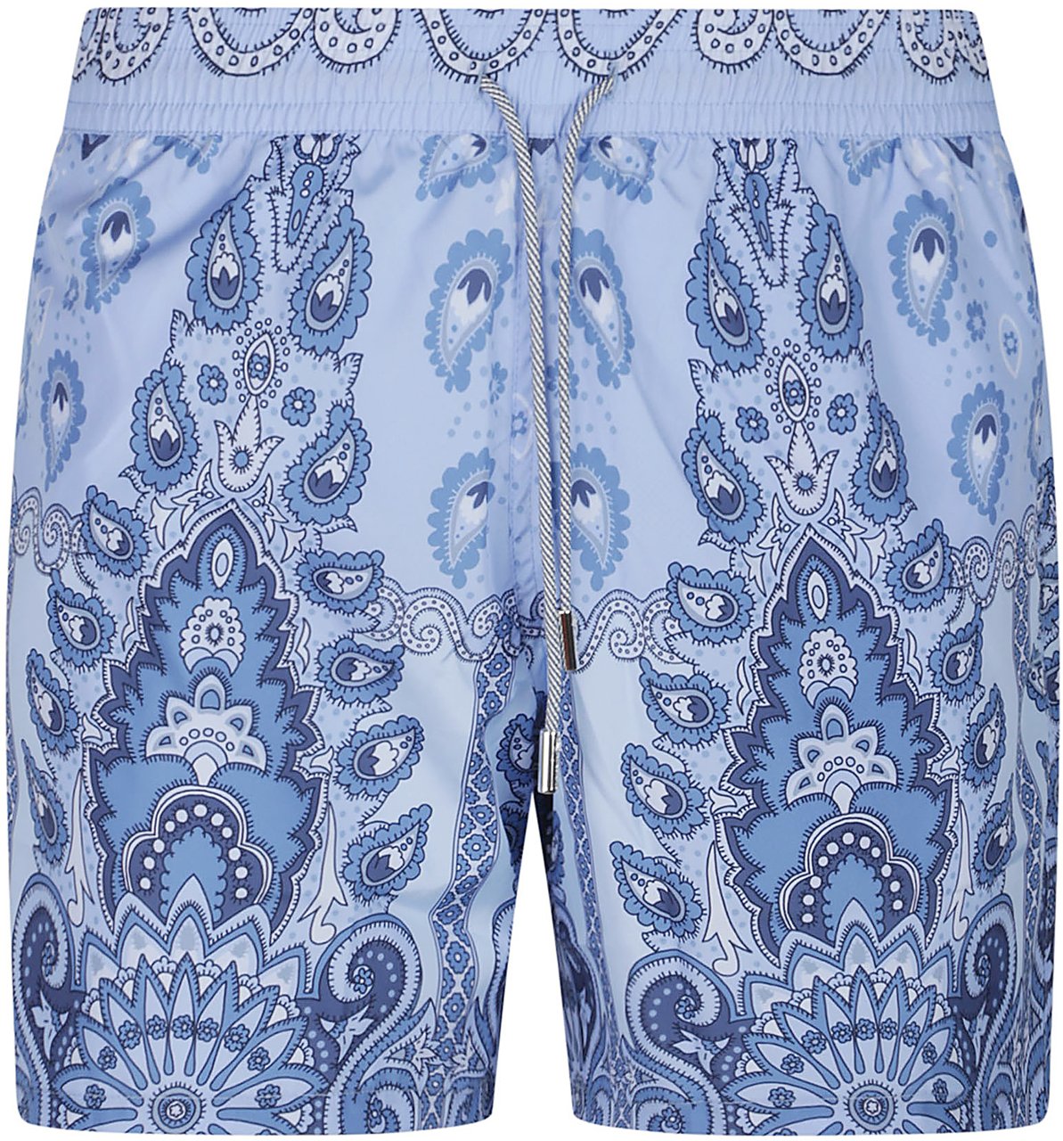 Etro Roma Swim Trunk Blue Blauw