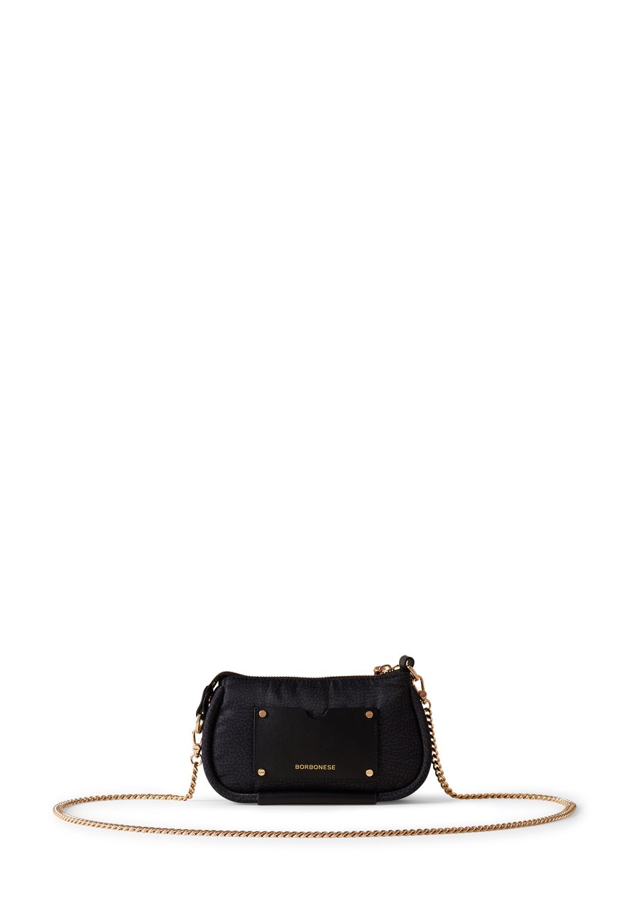 Borbonese CAHIER CROSSBODY MINI Zwart