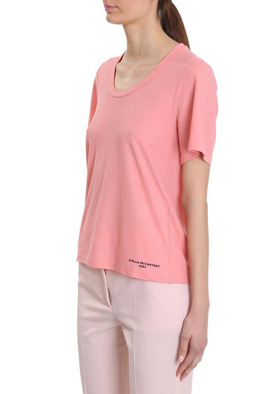 Stella McCartney 2001 Logo T-shirt Roze