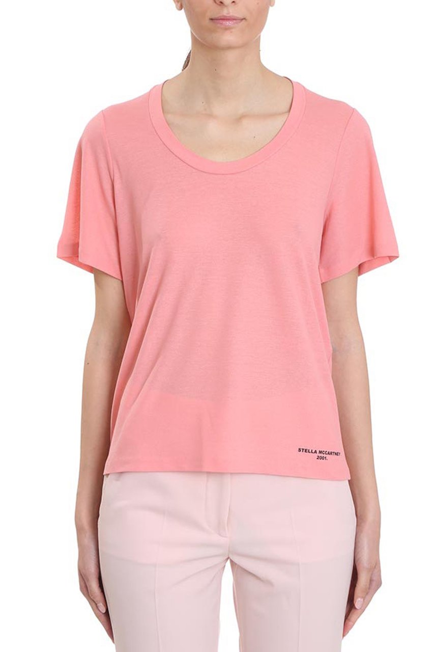 Stella McCartney 2001 Logo T-shirt Roze