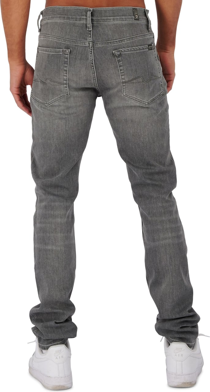 7 For All Mankind Mid grey Paxtyn (ronnie) jeans Grijs