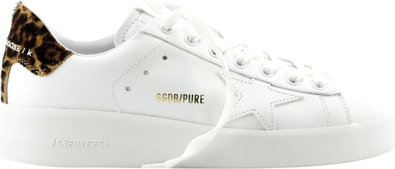 Golden Goose Pure Star White Brown Wit