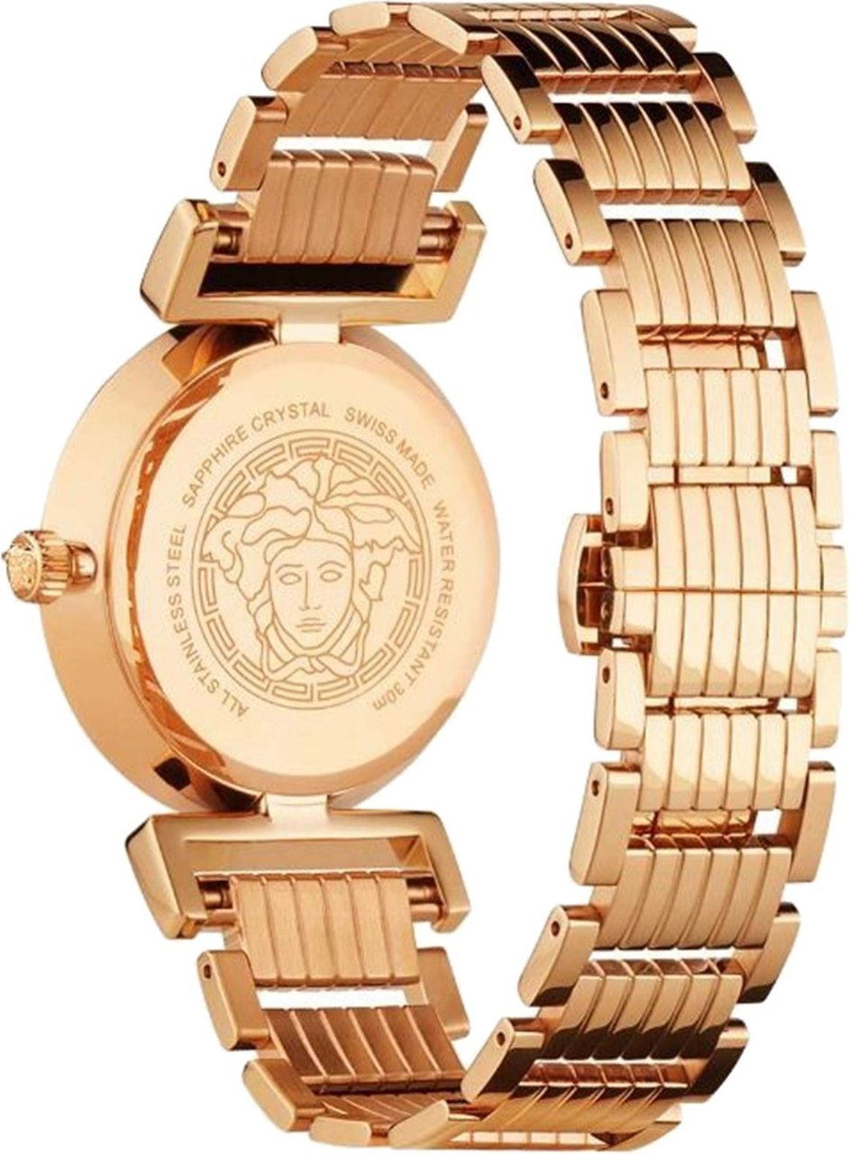 Versace P5Q80D001S080 Vanity dames horloge 35 mm Wit