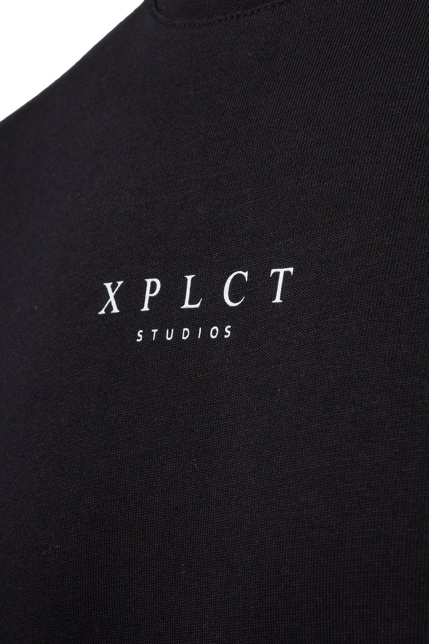 XPLCT Studios Weekday Tee Black Zwart