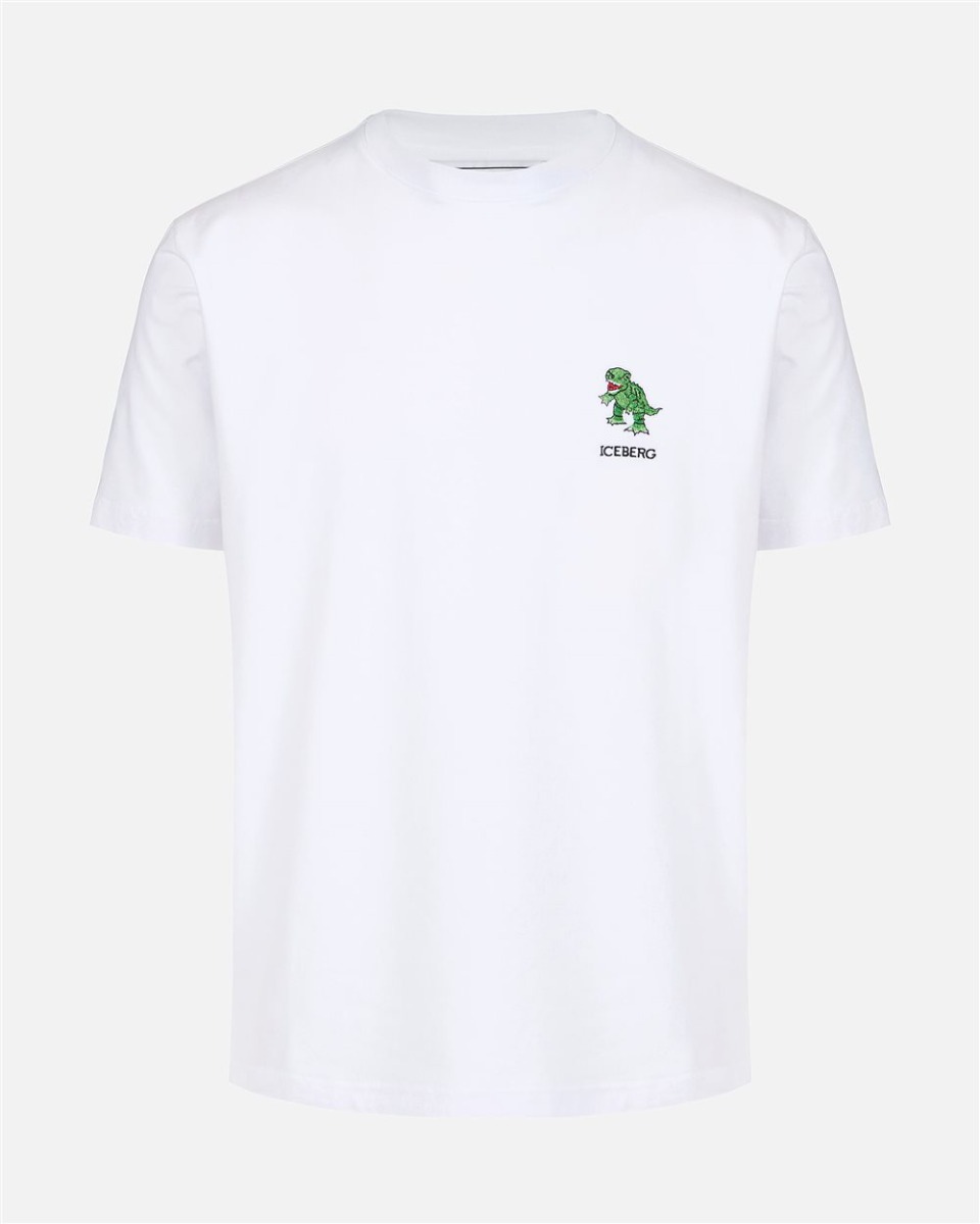 Iceberg T-shirt White Wit