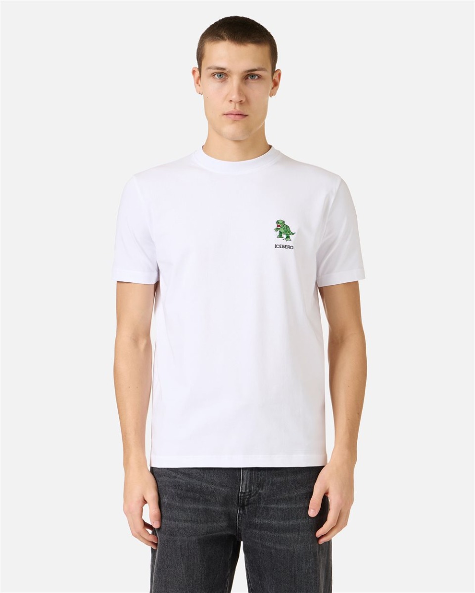 Iceberg T-shirt White Wit