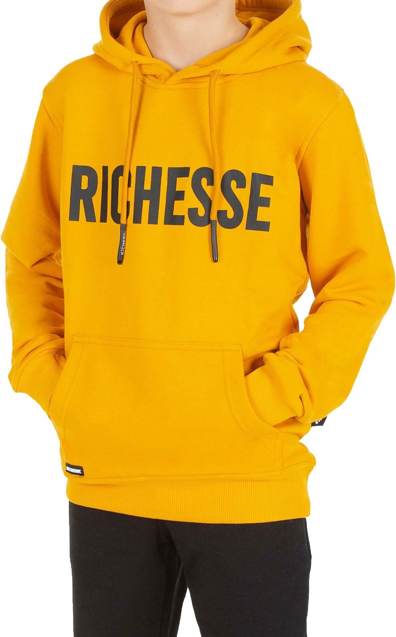 Richesse Brand hoodie Jr Yellow Geel