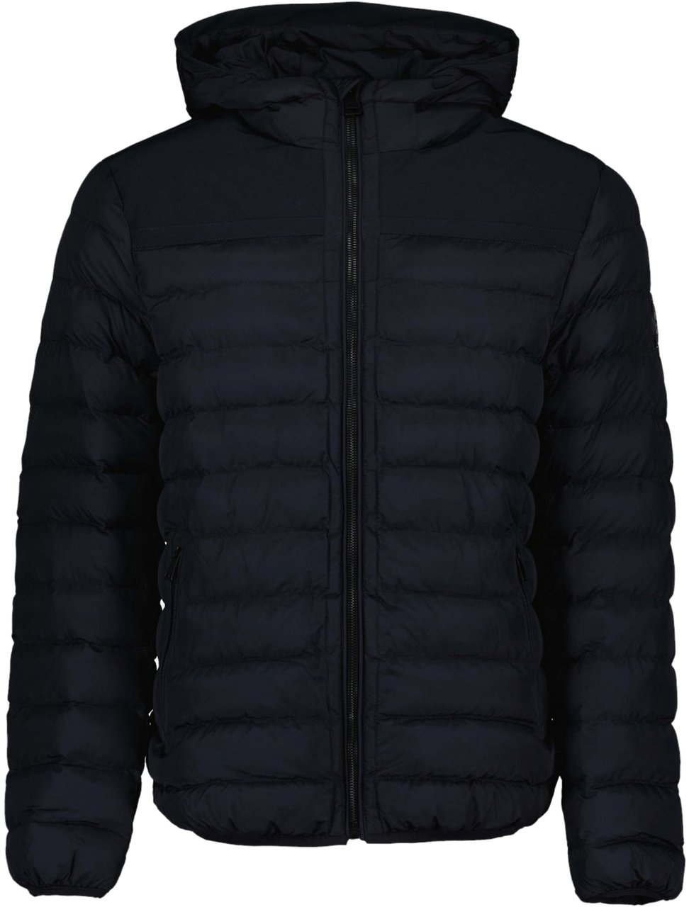 Airforce Hooded Padded Jacket Blauw