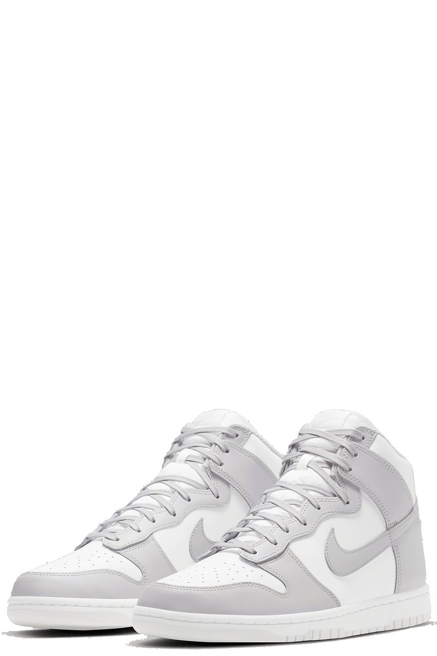 Nike Dunk High Retro White Vast Grey Grijs