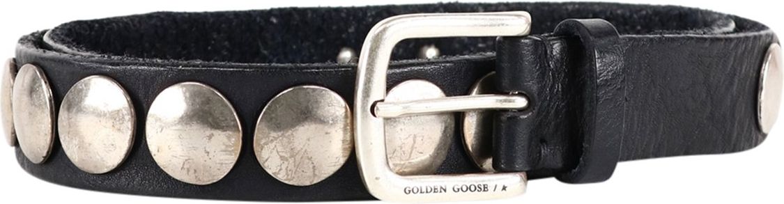 Golden Goose Buckle belt black Zwart