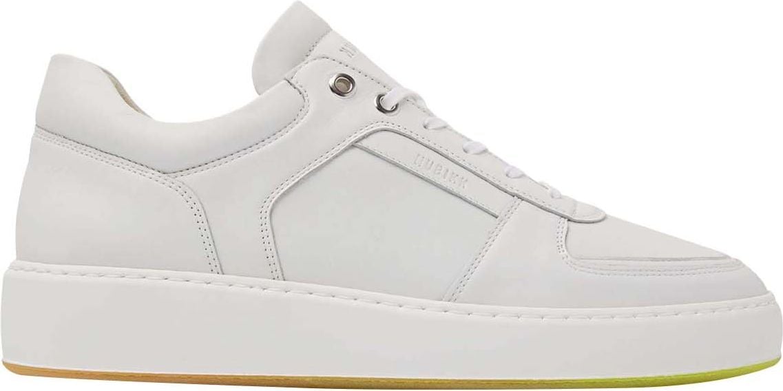 Nubikk Jiro Limo | Witte Sneakers Wit