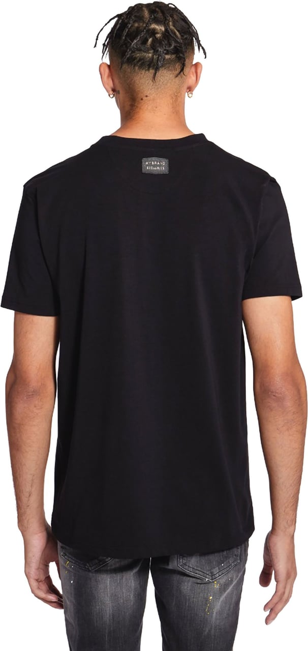 My Brand Branding Gradient T-Shirt Black Zwart