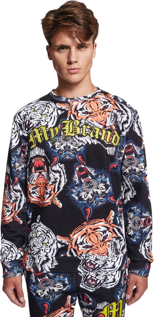 My Brand Carnival Aop Sweater Divers