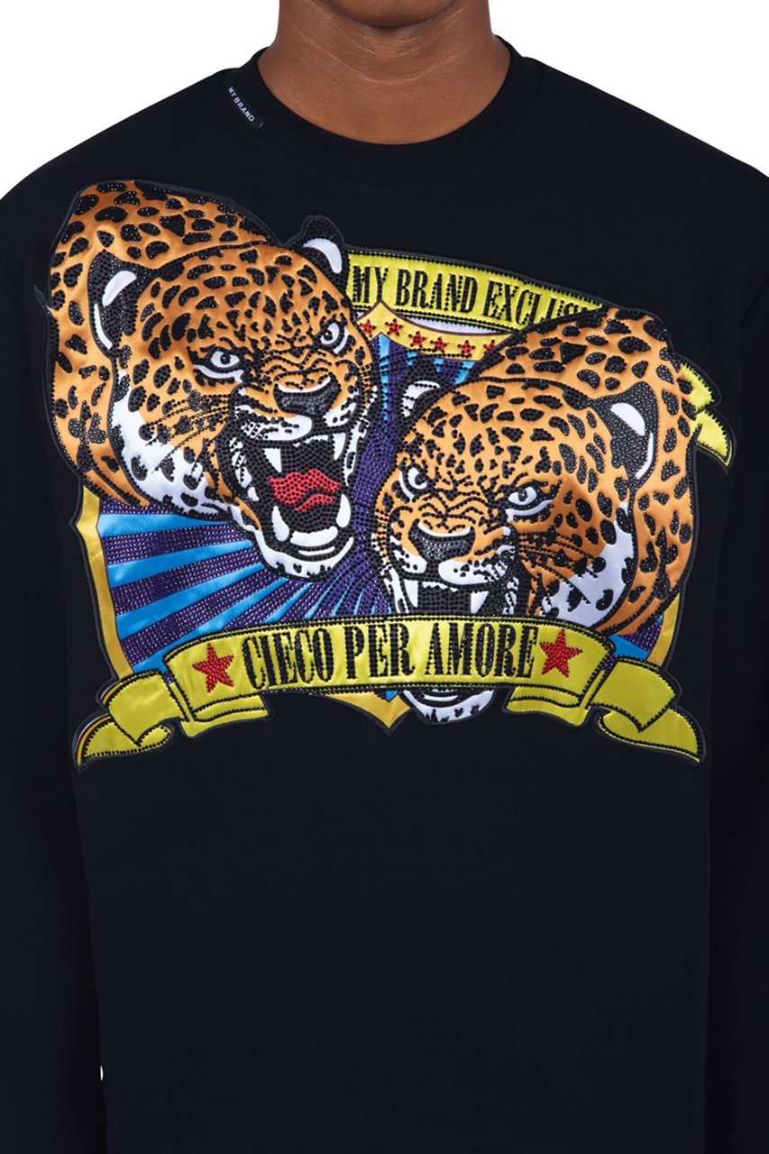 My Brand Carnival Leopard Sweater Divers