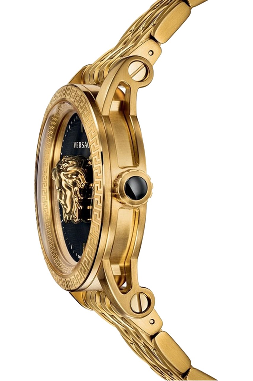 Versace VERD00819 Palazzo heren horloge 43 mm Zwart