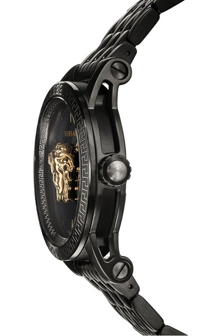 Versace VERD00518 Palazzo heren horloge 43 mm Zwart