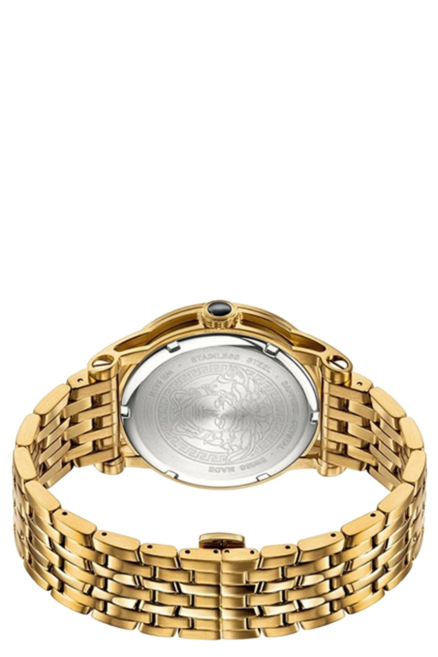 Versace VERD00819 Palazzo heren horloge 43 mm Zwart