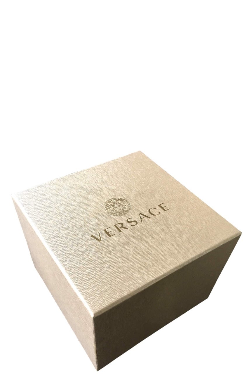 Versace VERD01520 Palazzo heren horloge 43 mm Zwart