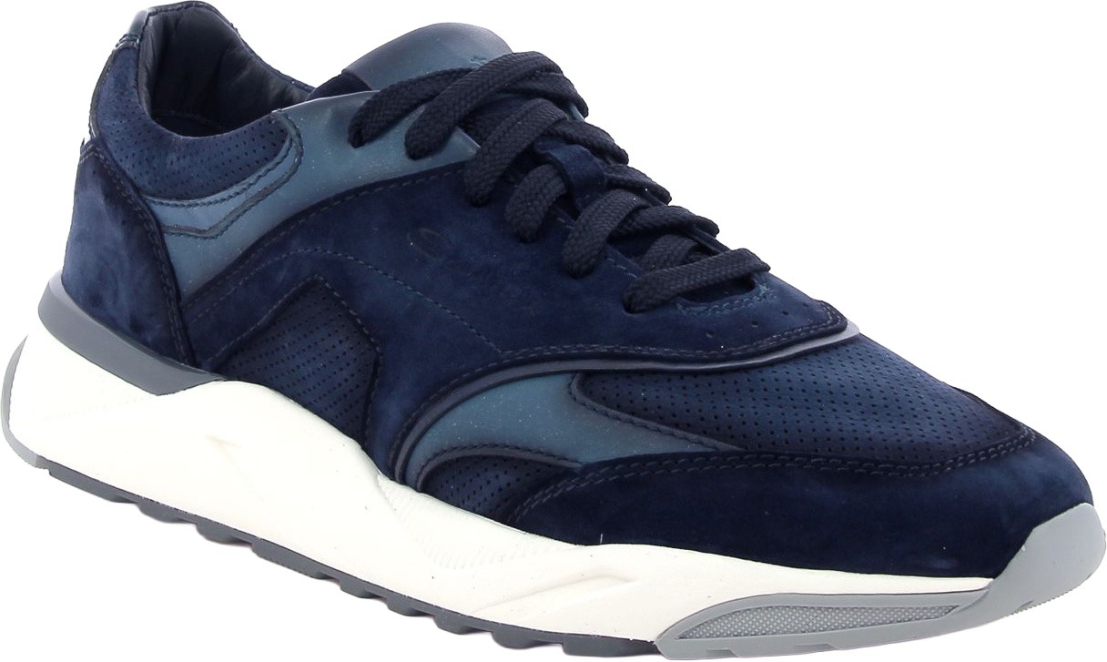 Santoni nova blauw Blauw