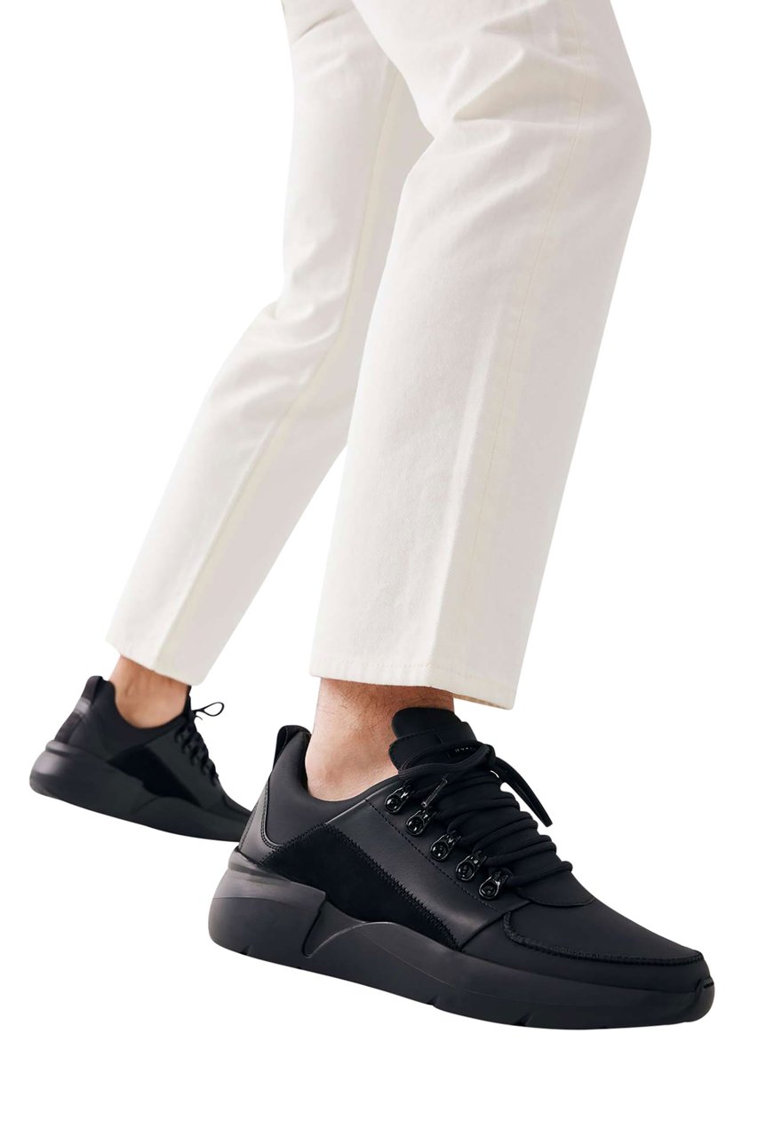 Nubikk Roque Royal | Zwarte Raven Sneakers Zwart