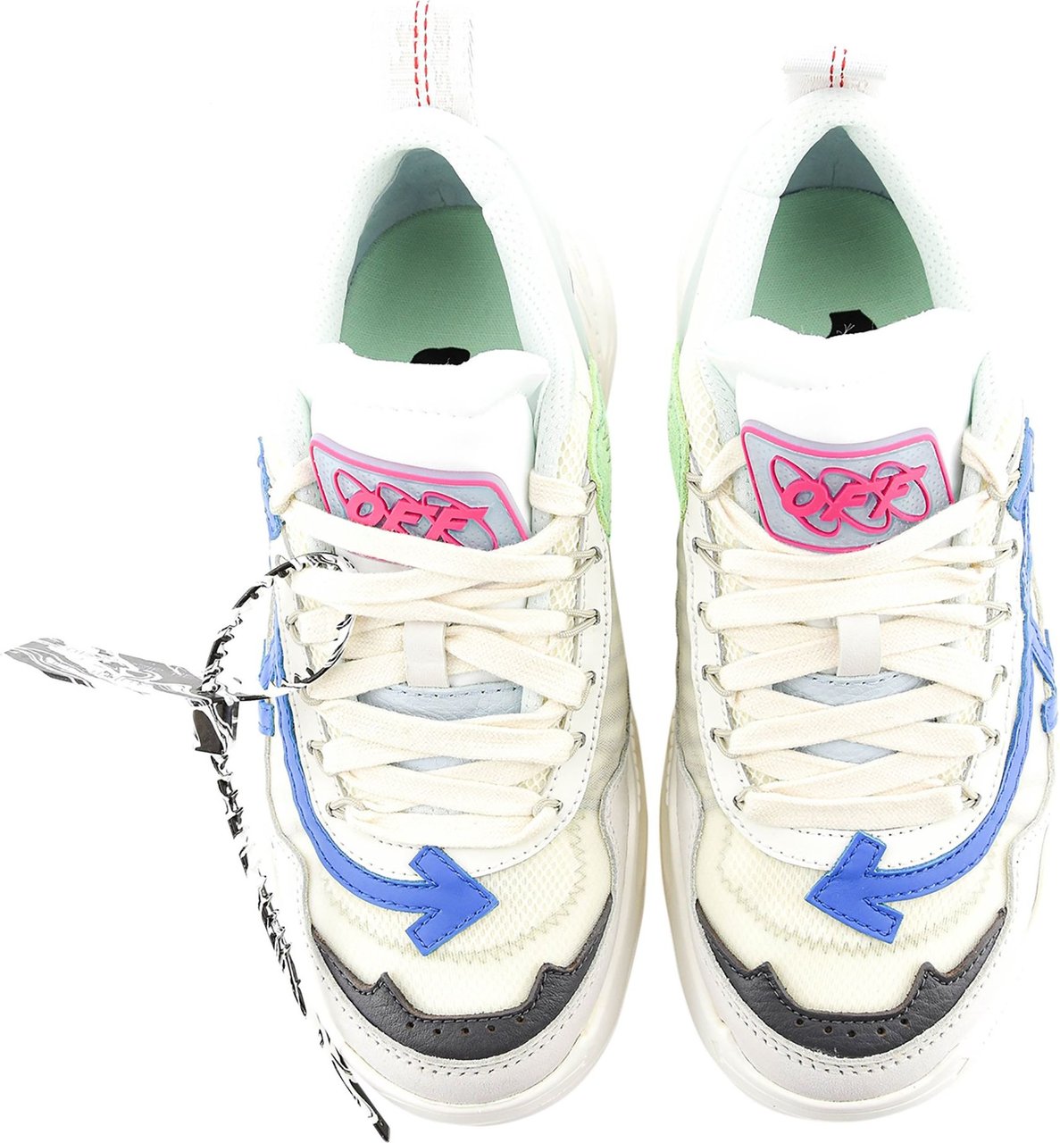 OFF-WHITE Odsy Sneaker White/B Wit