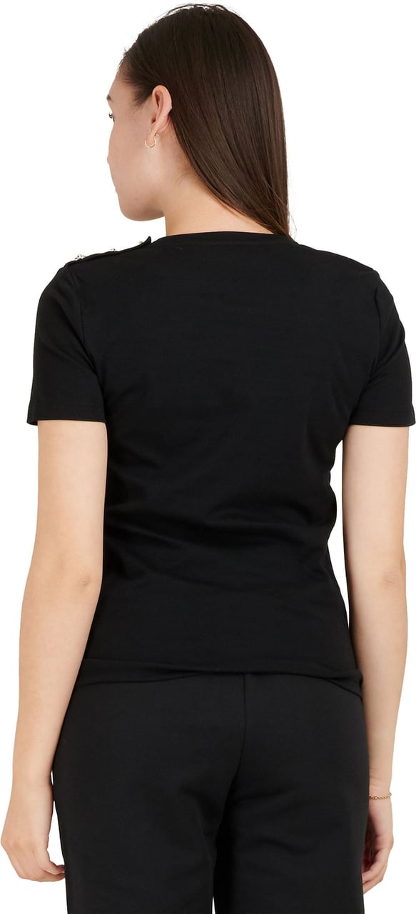 Philipp Plein T-shirt round neck original black Zwart