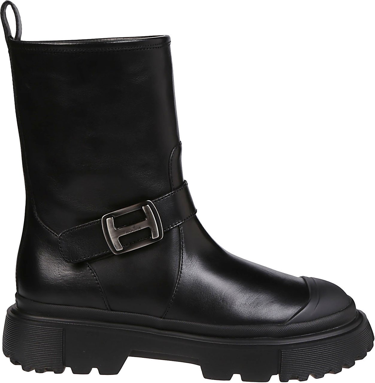 HOGAN H619 Biker Boots Black Zwart