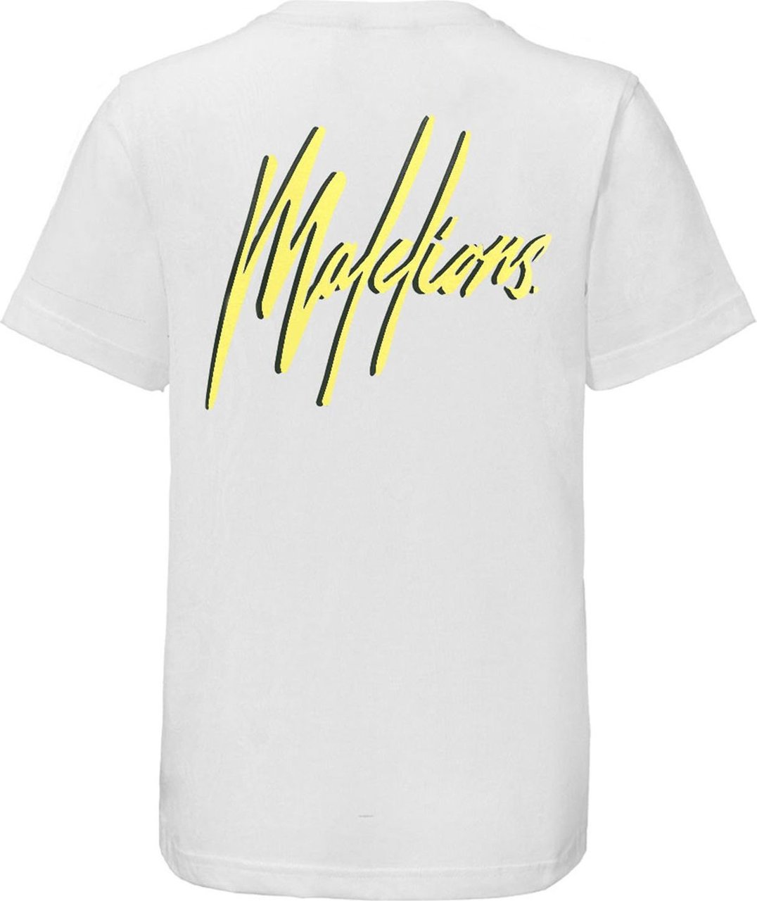 Malelions Junior Double Signature - Wit/Geel Wit