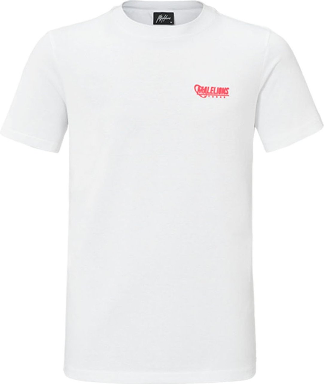 Malelions Pays Bas T-Shirt - White/Orange Wit