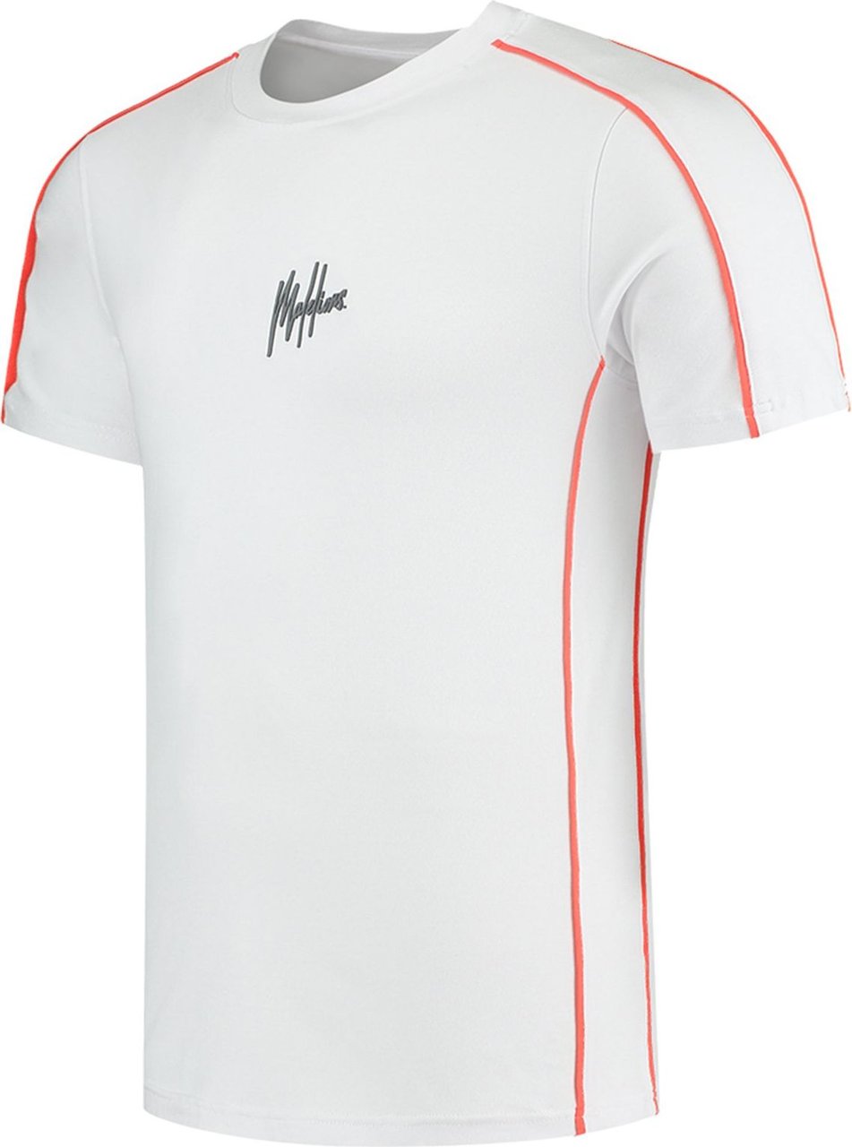 Malelions Thies T-Shirt 2 - Salmon/White Roze